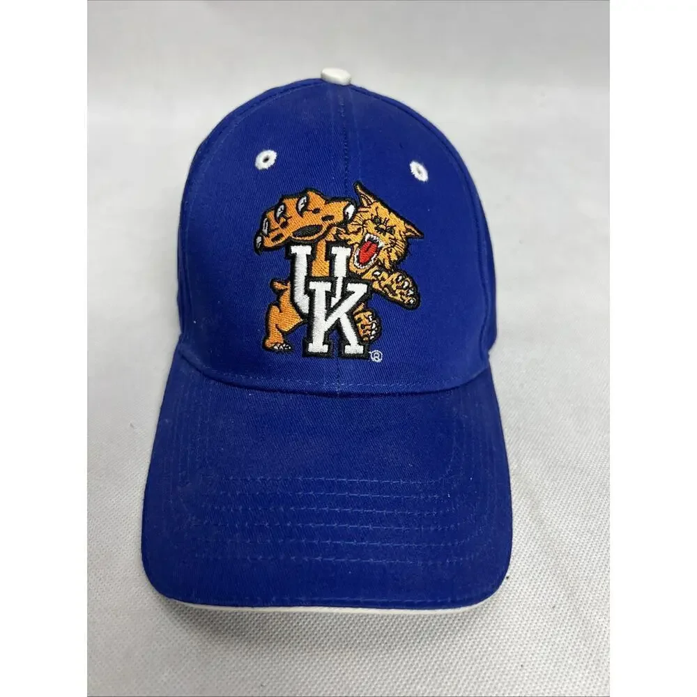 Vtg Cap Boy Kentucky Wildcats Hat Collegiate Strap Back